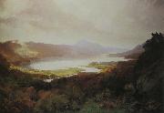 david farquharson,r.a.,a.r.s.a.,r.s.w Loch Lomond France oil painting artist